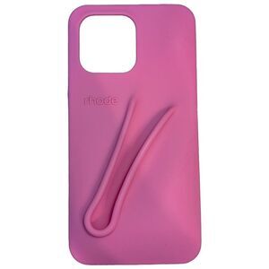 Rhode Summer Lip Gloss iPhone 14 Pro Max 3D Silicone Case Pink